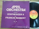 LP / SYMTHESIZER II / FRANCIS RIMBERT /APRIL ORCHESTRA 51  LIBRARY