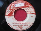 BO DIDDLEY   RARE DJ PROMO 45   WHO DO YOU LOVE? / I'M BAD   CHECKER 842 BLUES
