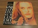 VANESSA PARADIS VARIATIONS SUR LE MEME T'AIME KOREA VINYL LP DIFFERENT COVER