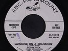 BOBBY BECK: Swinging On A Chandelier / Isle Of Capri 45 (dj, date stamp ol, cle