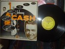 RARE-JOHNNY CASH-1ST-HEAVY PRESS-WITH HIS HOT AND BLUE GUITAR-LP-1220-