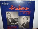 LEOPOLD WLACH     BRAHMS CLARINET SONATAS      1953 WESTMINSTER LP VG++