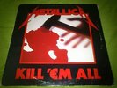 METALLICA kill em all LP SPANISH MEGADETH SLAYER VENOM JUDAS PRIEST IRON MAIDEN
