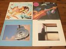 4 x DIRE STRAITS LPs: SELF-TITLED, MONEY FOR NOTHING, BROTHERS IN ARMS, LIVE