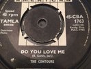 THE CONTOURS 'DO YOU LOVE ME' ORIOLE 45 EXCELLENT COND V.RARE TAMLA NORTHERN