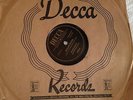 SUGAR BLUES Clyde McCoy DECCA 1940's Jazz Record 78 rpm NOT VOGUE LABEL