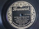 78 rpm CANT FOOL AN OLD HOSS FLY Carl Fenton BRUNSWICK 1920's VICTROLA Record