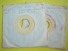 Gene Vincent  Rare, 2 test-pressing (promo/radio) du EP 