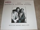 JOHNNY WINTER JAMES COTTON MUDDY WATERS - BOSTON MUSIC HALL - DOUBLE LP RECORD