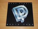 DEEP PURPLE - 1984/85 WORLD TOUR PROGRAMME Perfect Strangers Ritchie Blackmore
