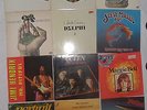12 lp's, rock pop , jazz , jimi hendrix, queen, passport, chick corea