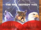 THIS WILL DESTROY YOU S/T 2x LP RED FIRST PRESS vinyl ANIMALS cover mogwai mono