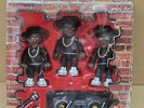 NEW and RARE Mezco Mez-Itz Run DMC Complete Action Figures