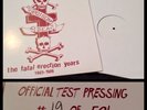POISON IDEA Fatal Erection Years Lp TEST PRESS HC punk black flag wipers