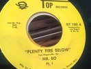 HEAR - DETROIT FUNK-BLUES - MR BO - PLENTY FIRE BELOW pts 1&2- GOLD TOP Clean