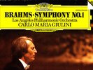 DGG DIGITAL - BRAHMS - SYMPHONY NR 1 - GIULINI - LOS ANGELES PHILHARMONIC - NM