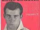 CRASH CRADDOCK--TOUGH PICTURE SLEEVE + 45 on COLUMBIA--(LETTER OF LOVE)-PS--PIC