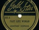 Lightnin' Hopkins 78 