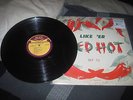 VARIOUS Like 'er Red Hot LP Mono, extra-heavy disc close to VG+, full top seam