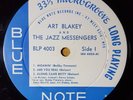 ART BLAKEY JAZZ MESS BLUE NOTE 4003 DG West 63rd RVG Ear Record LP MONO NYC 2nd