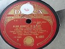 BLISS QUARTET IN B FLAT GRILLER STRING QUARTET DECCA K1091-1094