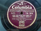 HENRY HALL 78 HUSH, HUSH, HUSH HERE COMES THE BOGEY MAN / THE TEDDY BEARS PICNIC