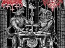 Satanic Warmaster / Archgoat - Lux Satanae RED VINYL Beherit Revenge Behexen