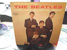 Introducing The Beatles-Original Version 2 w/Column Back Vinyl Mono LP comma