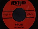 TWILITERS: Mary Lou / Billy Billy Went Walking 45 (faint h2o staining) rare Roc