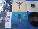 NIRVANA autograph KURT*DAVE*KRIST signed IN UTERO lp NEVERMIND live TOULOUSE 94