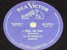 ELVIS PRESLEY 1961 I Feel So Bad/ Wild In The Country Ex RARE 78 RPM 10” BRAZIL