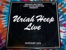 URIAH HEEP Uriah Heep Live January 1973 MERCURY RECORDS 1973 2lp set NEAR MINT