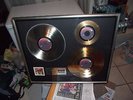THE WHISPERS &THE BEAT GOES ON 3 GOLD RECORD AWARD +EVELYN KING SMOOTH TALK RIAA