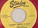Starday Records DJ Copy - Red Vinyl 45-Buddy Dee-Harry Choates-Lucky Chapman