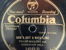 Columbia 14544D Phillie Bolling & Barefoot Bill (ED BELL)  E/EE+  1930  78 rpm