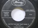 Hear Rockabilly 45 Thomas Wayne - You'Re The One That Done It / This Time On Me