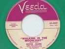 HEAR- Rare Rockabilly 45- Royce Clark & Corvairs- Walking In The Moonlight-Green