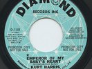 HEAR- Rare Northern Soul 45- Kurt Harris- Emperor Of My Heart- Diamond 158-PROMO