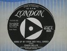 CHUCK WILLIS. HANG UP MY ROCK AND ROLL SHOES. LON 45-HLE 8635 (HARD TO FIND 45).