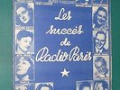 RARE Partition piano et chant  Les succès de RADIO-PARIS ca. 1942