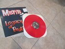 Colored Vinyl MISFITS  - LEGACY OF BRUTALITY RECORD, LP PUNK ROCK, 1st PRESSING