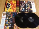 GUNS N ROSES - USE YOUR ILLUSION I 1 X2 LP VINYL 1ST PRESSING 1991 EX / VG+