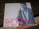 ART PEPPER JAZZ LP 