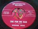 Rare Unknown Moody Arizona Garage Punk Private 45 Whose Who The Fun We Had HEAR