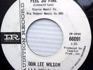 DON LEE WILSON rock promo 45 VENTURES guitar FEEL SO FINE / ANGEL imperial e8719