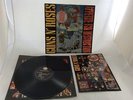 GUNS N ROSES *APPETITE FOR DESTRUCTION* VERY RARE 1987 LP+INNER+STICKER SHEET