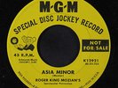 ROGER KING MOZIAN: Asia Minor / Just In Time 45 (dj) Oldies