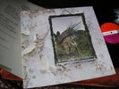 LED ZEPPELIN  -    Led Zeppelin IV,   ORIG 1971 UK PLUM/RED MISPRINT LP / inner