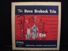 The Dave Brubeck Trio Distinctive Rhythm Instrumentals Fantasy 3-4 Vinyl LP 10