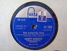 MARTY ROBBINS - The Hanging Tree / The Blues Country Style 78 rpm disc (A++)